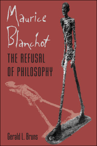 Imagen de portada: Maurice Blanchot 9780801854712