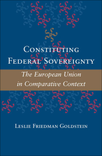 Cover image: Constituting Federal Sovereignty 9780801866630