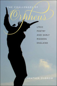 صورة الغلاف: The Challenges of Orpheus 9781421400426