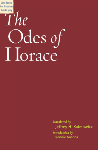 Cover image: The Odes of Horace 9780801889967