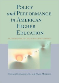 Imagen de portada: Policy and Performance in American Higher Education 9780801891618