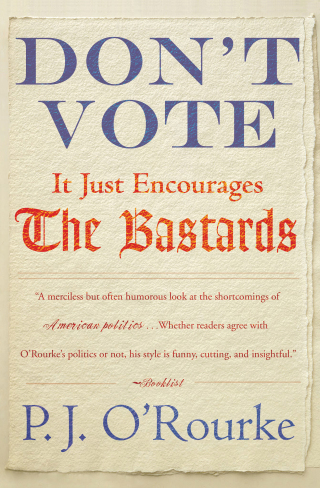 Imagen de portada: Don't Vote 9780802145437