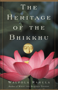 Imagen de portada: The Heritage of the Bhikkhu 9780802140234