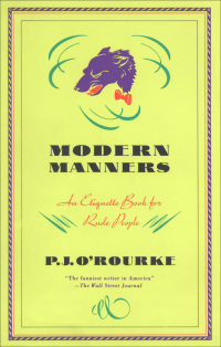Cover image: Modern Manners 9780871133755