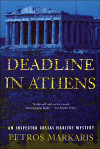 Cover image: Deadline in Athens 9780802142078