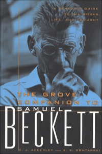 Titelbild: The Grove Companion to Samuel Beckett 9780802140494