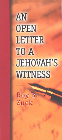 Cover image: An Open Letter to a Jehovah's Witness 9780802464385
