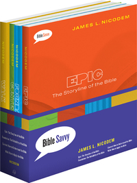 Imagen de portada: Bible Savvy Set of 4 books 9780802494047