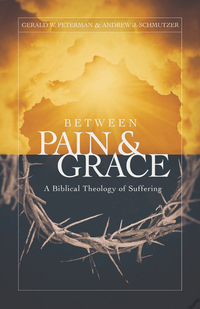 Cover image: Between Pain and Grace: A Biblical Theology of Suffering 9780802409676