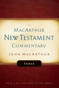 Imagen de portada: MacArthur New Testament Commentary Index 9780802414618