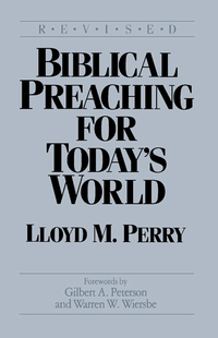 Cover image: Biblical Preaching for Today's World