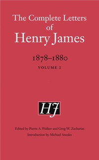 Cover image: The Complete Letters of Henry James, 1878-1880 9780803254244