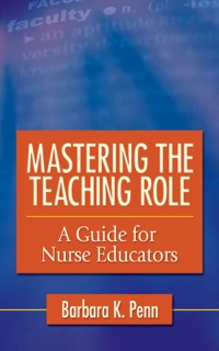 Omslagafbeelding: Mastering the Teaching Role 9780803618237