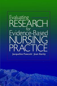 صورة الغلاف: Evaluating Research for Evidence-Based Nursing Practice 1st edition 9780803614895