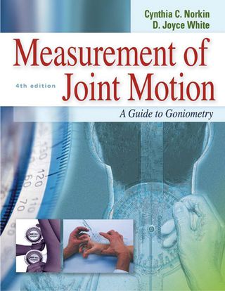 Cover image: Measurement of Joint Motion A Guide to Goniometry 4th edition 9780803620667