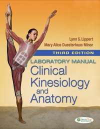 Cover image: Laboratory Manual for Clinical Kinesiology and Anatomy 3rd edition 9780803623903