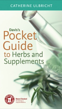 Omslagafbeelding: Davis's Pocket Guide to Herbs and Supplements 9780803623033