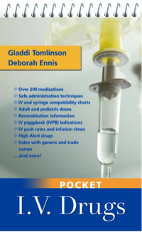 Imagen de portada: Pocket I.V. Drugs 1st edition 9780803626843