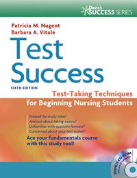Cover image: Test Success Test Taking Techniques for Beginning Nursing Students 6th edition 9780803628182