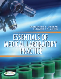 Omslagafbeelding: Essentials of Medical Laboratory Practice 1st edition 9780803618992