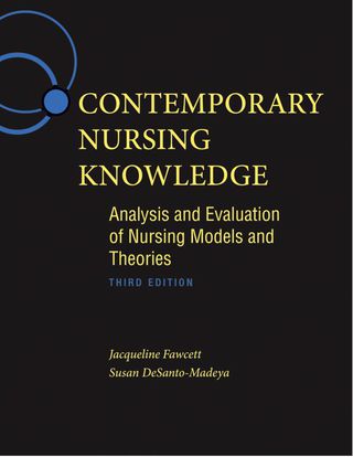 Cover image: Contemporary Nursing Knowledge Analysis and Evaluation of Nursing Models and Theories 3rd edition 9780803627659
