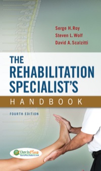 Cover image: The Rehabilitation Specialist's Handbook 4th edition 9780803639065