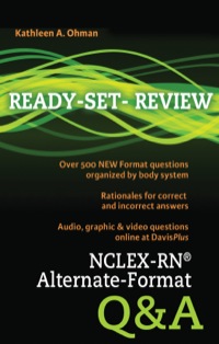 Cover image: NCLEX-RN® Alternate-Format Q&A 1st edition 9780803625396