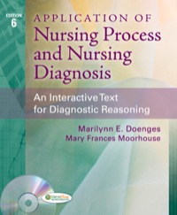 Cover image: Application of Nursing Process and Nursing Diagnosis: An Interactive Text for Diagnostic Reasoning 6th edition 9780803629127