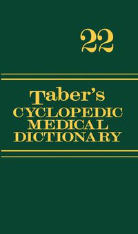 Imagen de portada: Taber's Cyclopedic Medical Dictionary 22nd edition 9780803629776