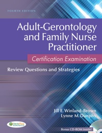 صورة الغلاف: Adult-Gerontology and Family Nurse Practitioner Certification Examination: Review Questions and Strategies 4th edition 9780803627048