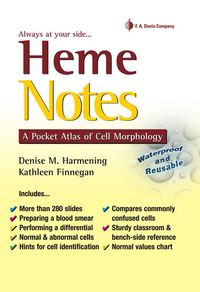 Cover image: Heme Notes A Pocket Atlas of Cell Morphology 1st edition 9780803619029