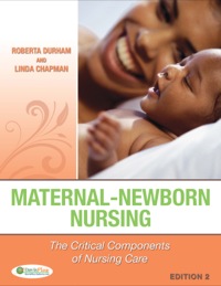 Cover image: Maternal-Newborn Nursing: The Critical Components of Care 2nd edition 9780803637047