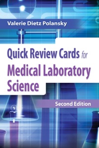 صورة الغلاف: Quick Review Cards for Medical Laboratory Science 2nd edition 9780803629561