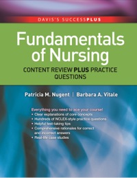 صورة الغلاف: Fundamentals of Nursing - Content Review Plus Practice Questions 9780803637061