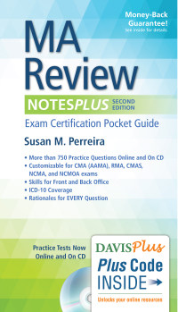 Cover image: MA Review NotesPlus: Exam Certification Pocket Guide 2nd edition 9780803640344