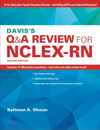 表紙画像: Davis's Q&A Review For the NCLEX-RN 2nd edition 9780803640795