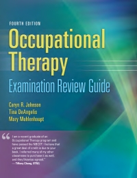 Imagen de portada: Occupational Therapy Examination Review Guide 4th edition 9780803639317