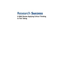 Cover image: Research Success A Q 1st edition 9780803639393