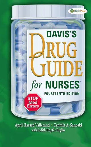Cover image: Davis's Drug Guide for Nurses, 14th Edition 14th edition 9780803639768