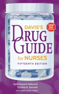صورة الغلاف: Davis's Drug Guide for Nurses 15th edition 9780803657052