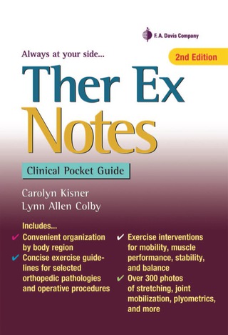 Cover image: Ther Ex Notes 2nd edition 9780803658516