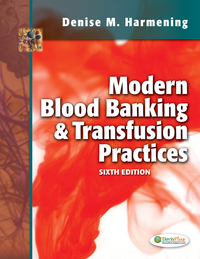 Cover image: Modern Blood Banking 6th edition 9780803626829