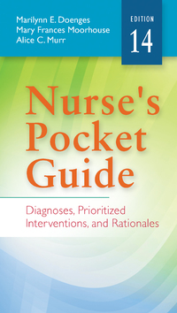Cover image: Nurse's Pocket Guide 14th edition 9780803644755