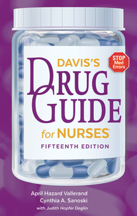 Omslagafbeelding: Davis's Drug Guide for Nurses 15th edition 9780803657052
