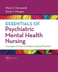 Omslagafbeelding: Essentials of Psychiatric Mental Health Nursing Concepts of Care in Evidence-Based Practice 7th edition 9780803658608