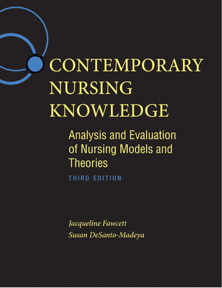 Cover image: Contemporary Nursing Knowledge Analysis and Evaluation of Nursing Models and Theories 3rd edition 9780803627659