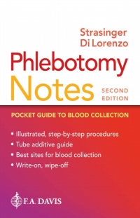 Omslagafbeelding: Phlebotomy Notes 2nd edition 9780803675650