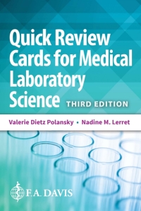 Cover image: Quick Review Cards for Medical Laboratory Science 3rd edition 9780803675698