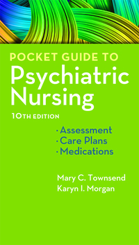 Cover image: Pocket Guide to Psychiatric Nursing 10th edition 9780803660557