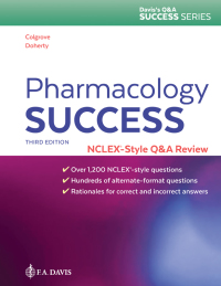 Cover image: Pharmacology Success 3rd edition 9780803669246